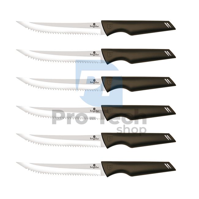 6-részes steak kés készlet BLACK 20368