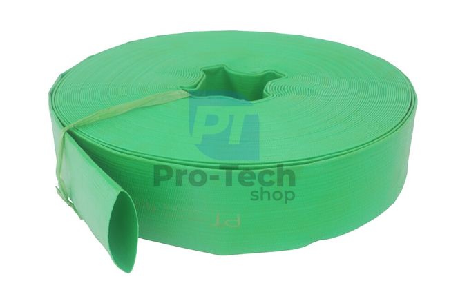 Lapos tömlő - szagtalan PVC 2" 50m 2 BAR Pro-Tech GARDEN 04720