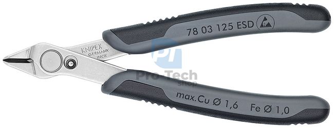 Electronic Super Knips® fogó ESD 125mm KNIPEX 13471