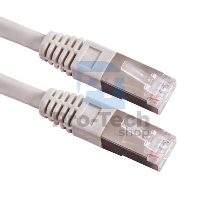 Kábel FTP Cat. 6 Patchcord RJ45, 0,25m, szürke 72482