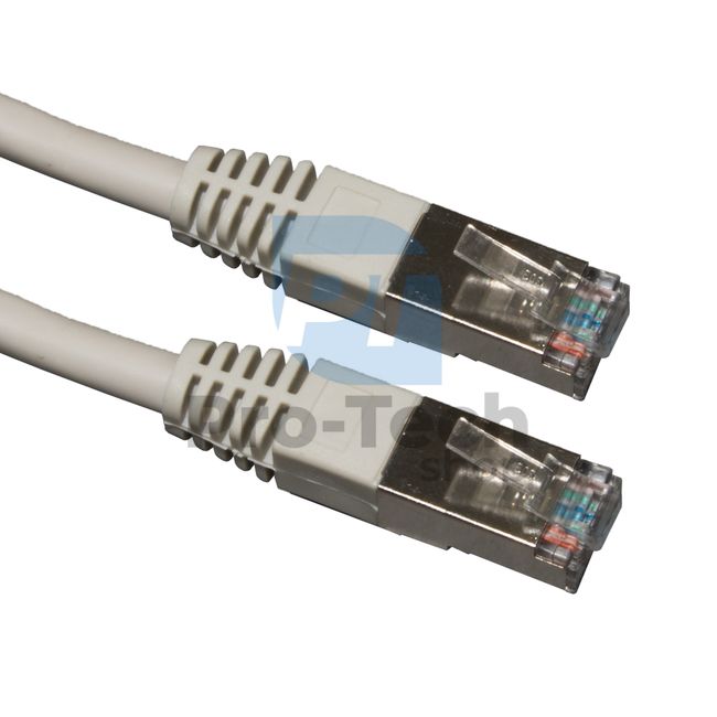 Kábel FTP Cat. 6 Patchcord RJ45, 10m, szürke 72512