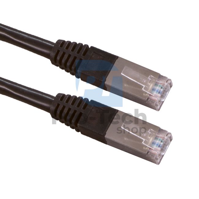 Kábel FTP Cat. 6 Patchcord RJ45, 1m, fekete 72496