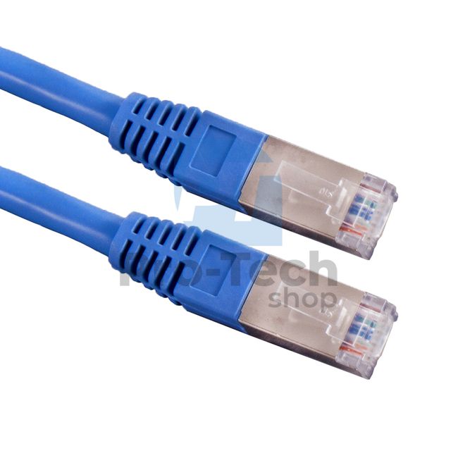 Kábel FTP Cat. 6 Patchcord RJ45, 1m, kék 72493