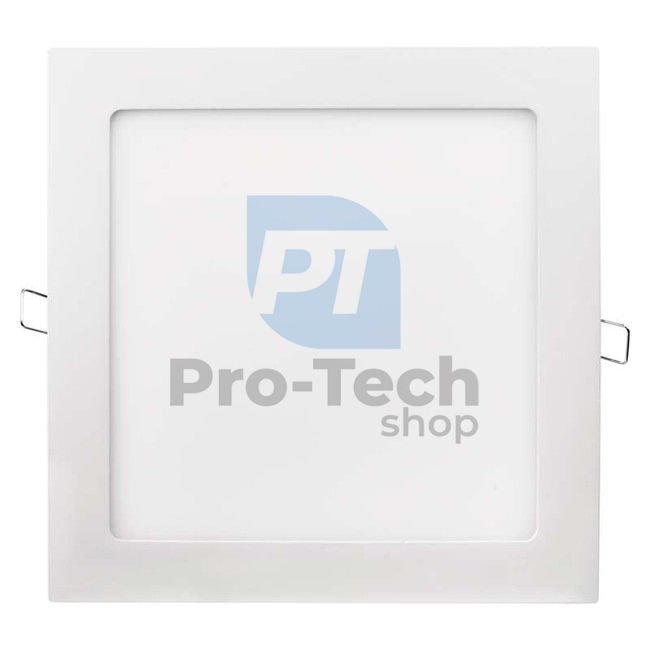 LED panel 220×220, négyzet alakú, beépíthető, fehér,18W neutrális fehér 71023