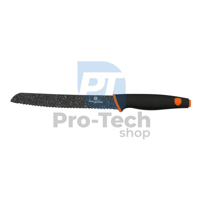 Rozsdamentes acél kenyérszeletelő kés 20cm BLACK 20919