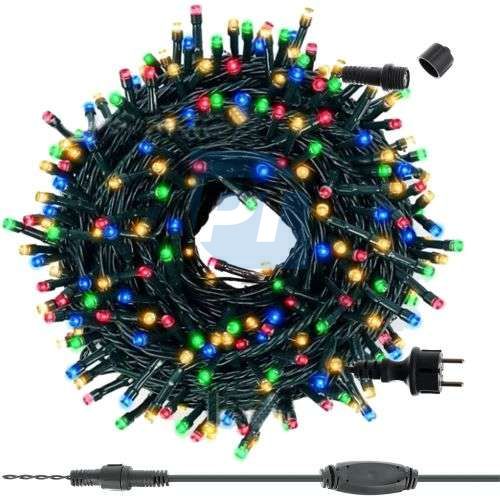 Karácsonyi világítás 200 LED multicolor villogó effektussal L11364 76157