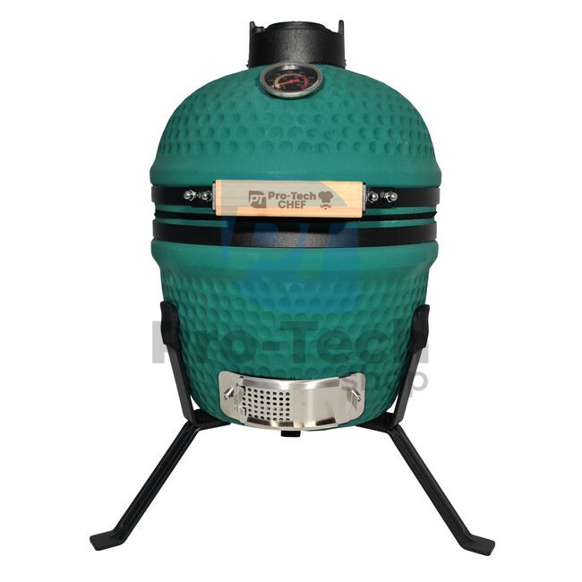 Kerti kerámia grill Kamado CL-13  Turquoise Green Pro-Tech CHEF 40333